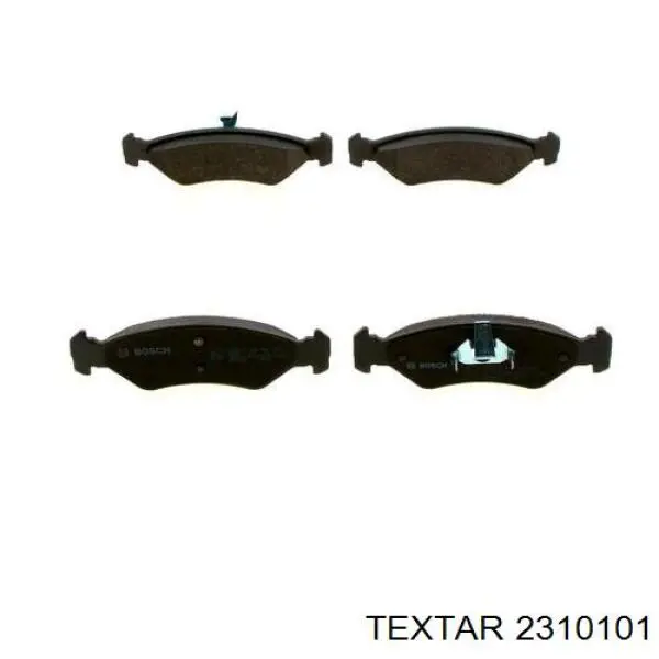 2310101 Textar Pastillas delanteras