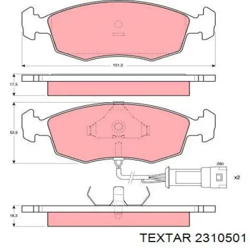 Pastillas de freno delanteras Ford Escort 4 GAF, AWF, ABFT