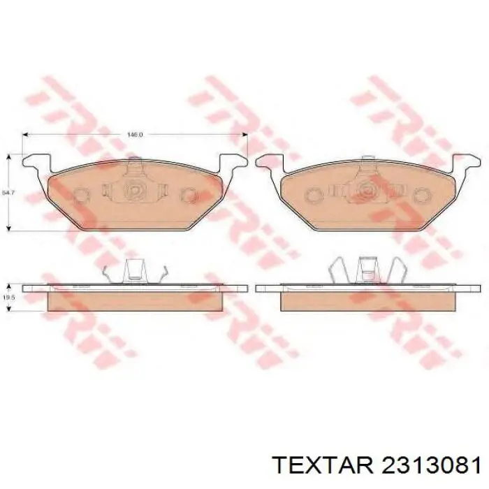 Pastillas de freno delanteras Seat Ibiza 5 KJ1, KJG
