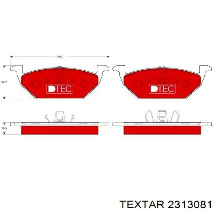 Pastillas de freno delanteras Seat Ibiza 5 KJ1, KJG