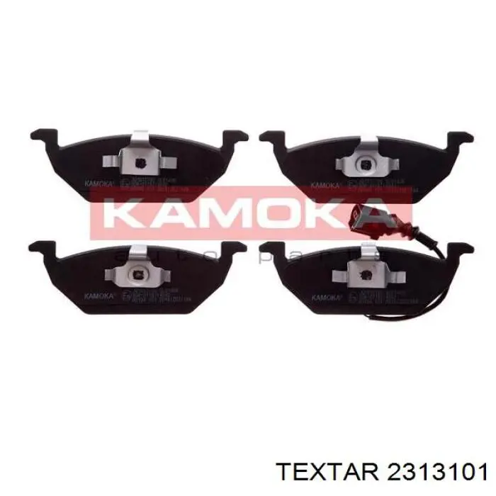 2313101 Textar Pastillas delanteras