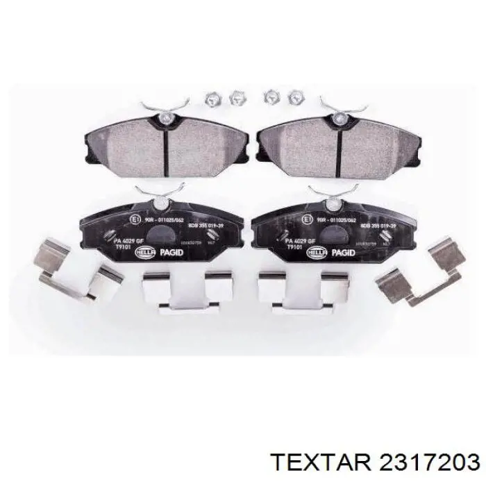 Pastillas de freno delanteras Renault Laguna 1 B56, 556