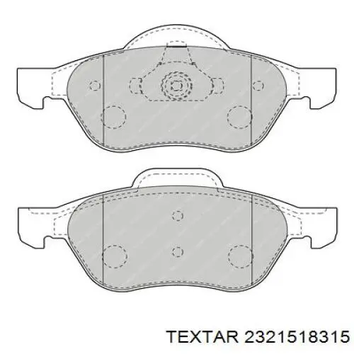 Pastillas de freno delanteras Renault Laguna 2 BG0, BG1
