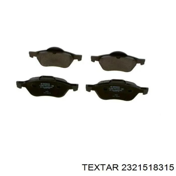 Pastillas de freno delanteras Renault Laguna 2 BG0, BG1