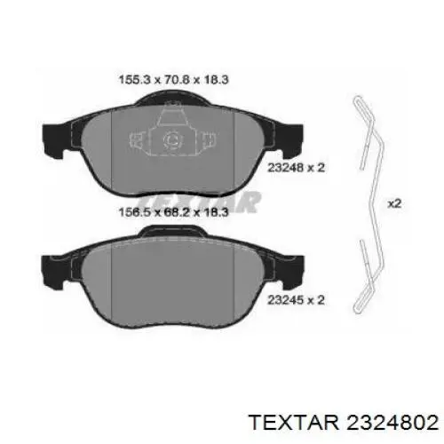 Pastillas de freno delanteras Renault Espace 4 JK0