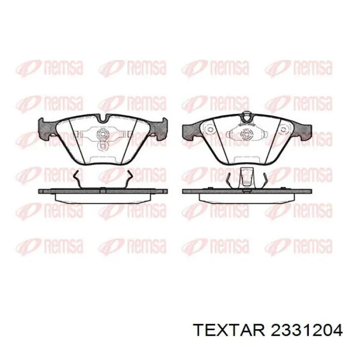 Pastillas de freno delanteras BMW 3 E90