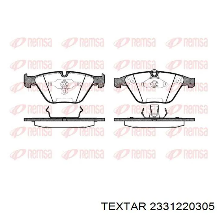 Pastillas de freno delanteras BMW 3 E90