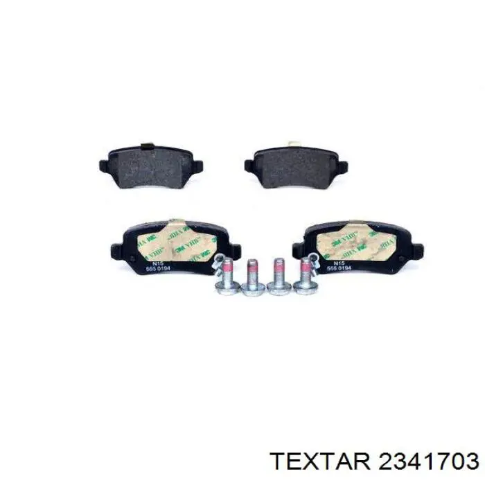 Pastillas traseras de freno Textar 2341703 precio, desde 18,18 EUR