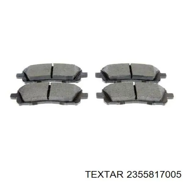 Pastillas de freno delanteras Subaru Legacy 3 BE, BH