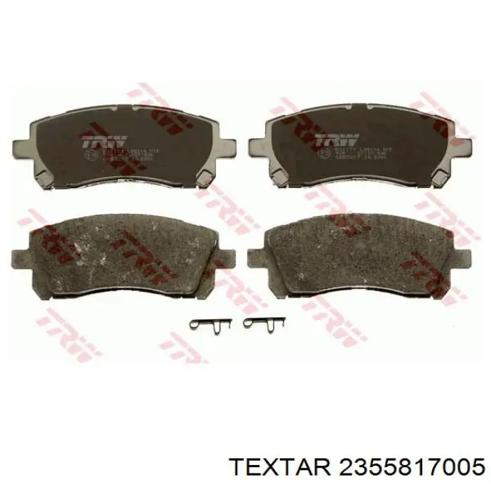 Pastillas de freno delanteras Subaru Legacy 3 BE, BH