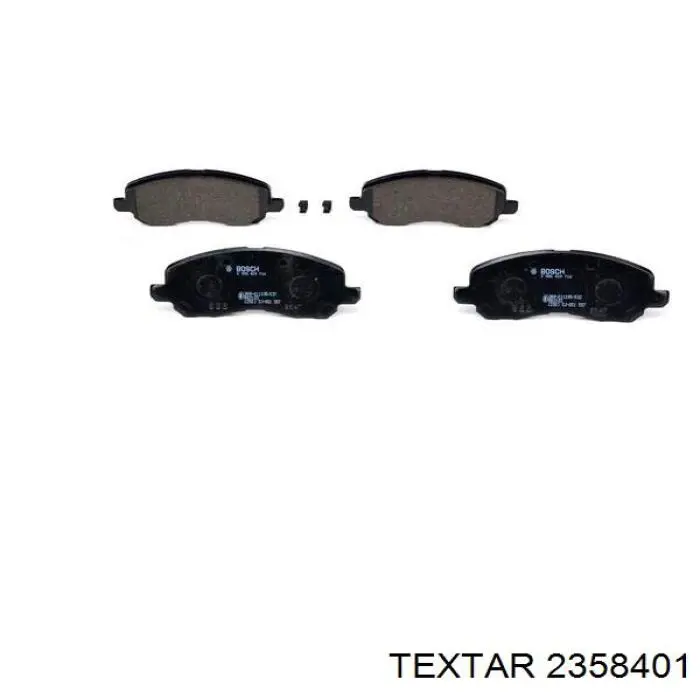 Pastillas freno delanteras Textar 2358401 precio, desde 25,04 EUR