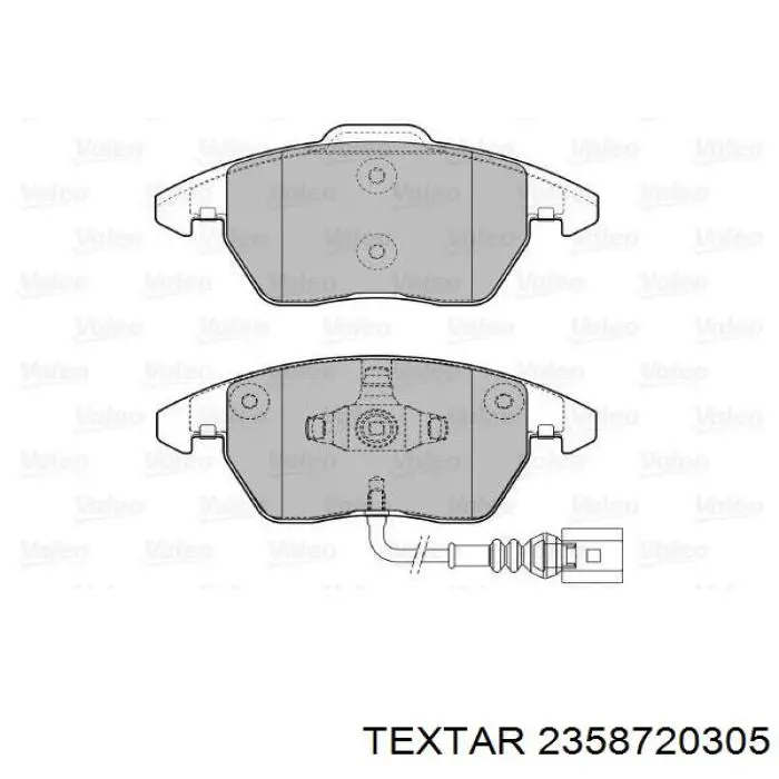 Pastillas de freno delanteras Seat Leon 2 1P1