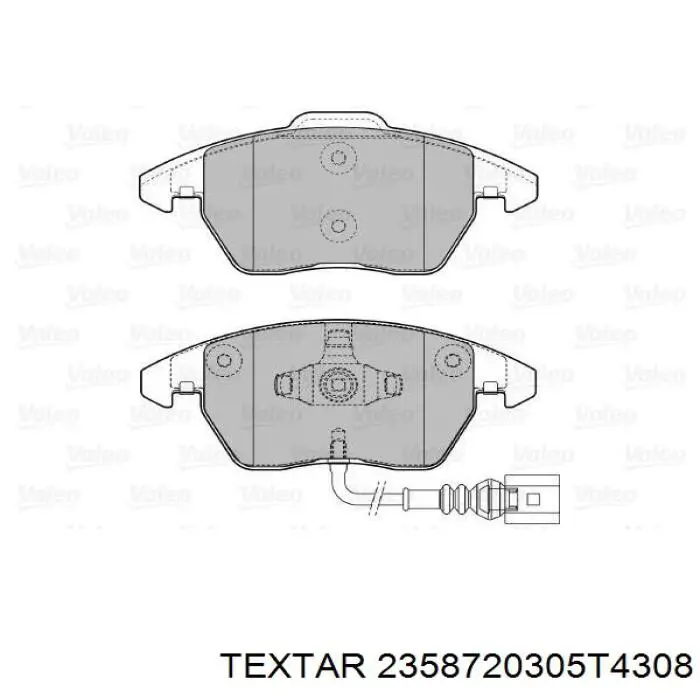 Pastillas de freno delanteras Seat Leon 2 1P1