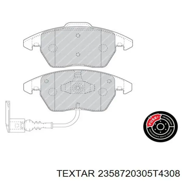 Pastillas de freno delanteras Seat Leon 2 1P1