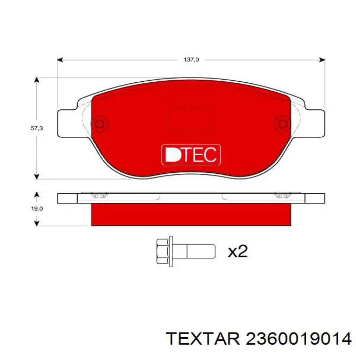 Pastillas de freno delanteras Citroen C3 1 FC