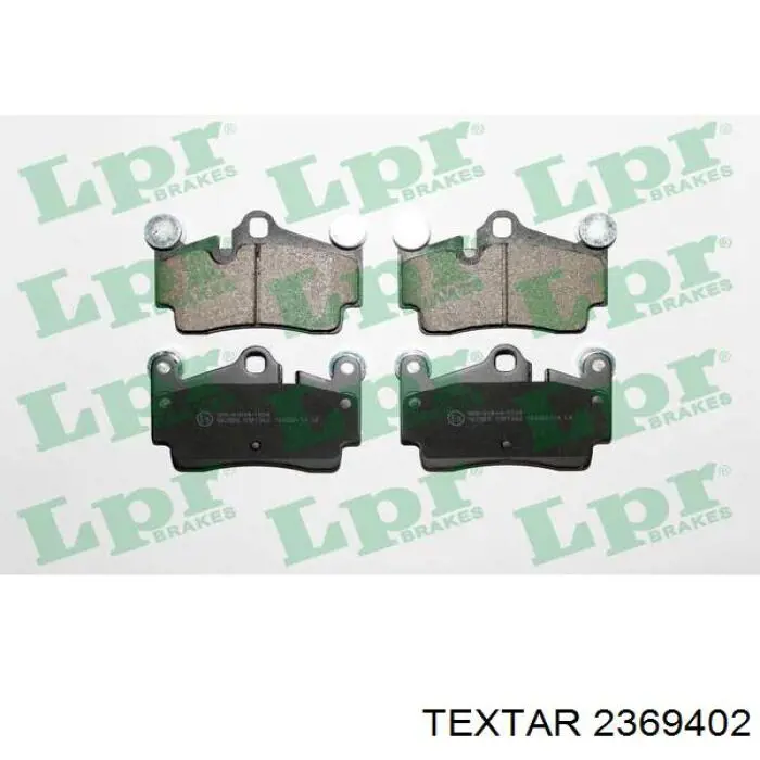 Pastillas traseras de freno Textar 2369402 precio, desde 32,65 EUR