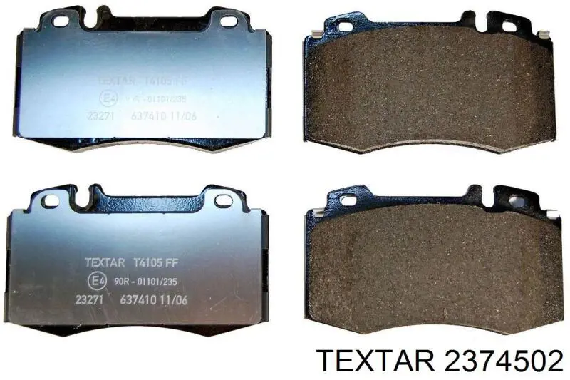 Pastillas freno delanteras Textar 2374502 precio, desde 36,82 EUR