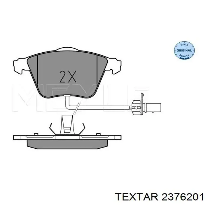 Comprar 2376201 Textar Pastillas delanteras de freno