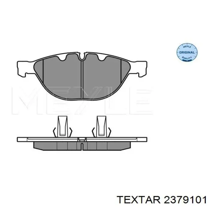 Pastillas de freno 2379101 Textar