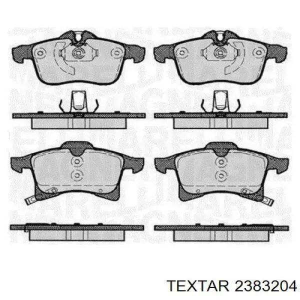 Pastillas de freno delanteras Opel Corsa X12