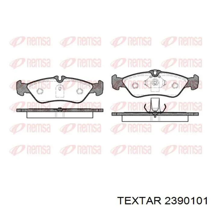 Pastillas traseras de freno Textar 2390101 precio, desde 25,42 EUR