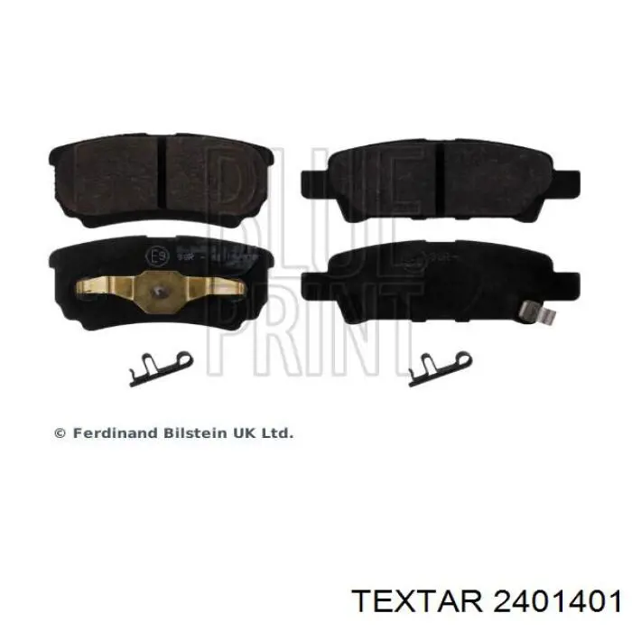 Pastillas traseras de freno Textar 2401401 precio, desde 23,27 EUR