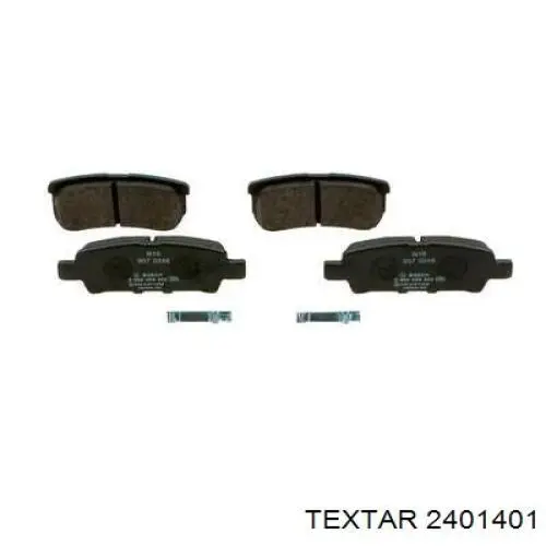 Comprar 2401401 Textar Pastillas de freno traseras