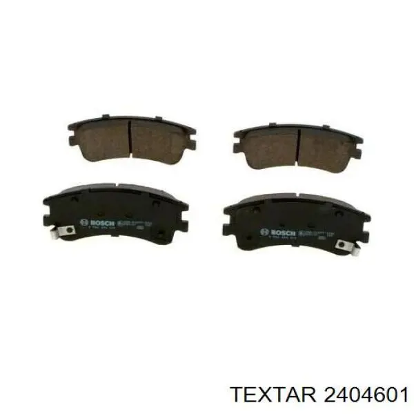 2404601 Textar pastillas de freno delanteras