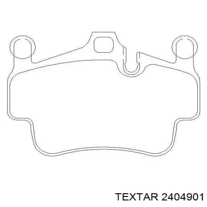 Comprar 2404901 Textar Pastillas delanteras de freno