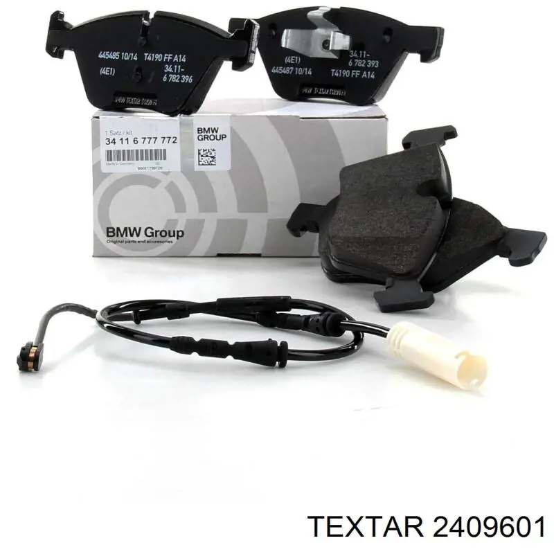 Pastillas de freno delanteras Textar 2409601