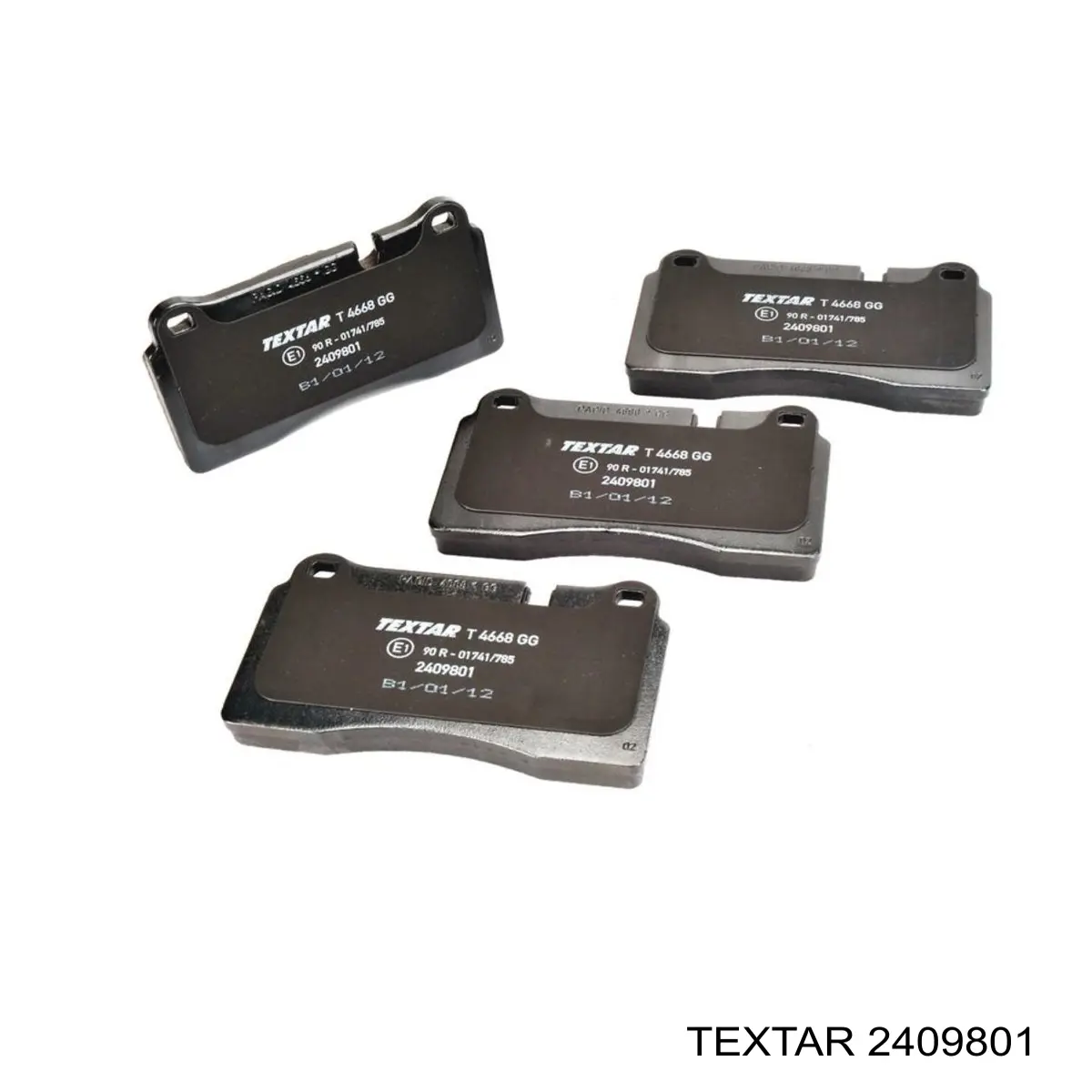 Comprar 2409801 Textar Pastillas delanteras de freno