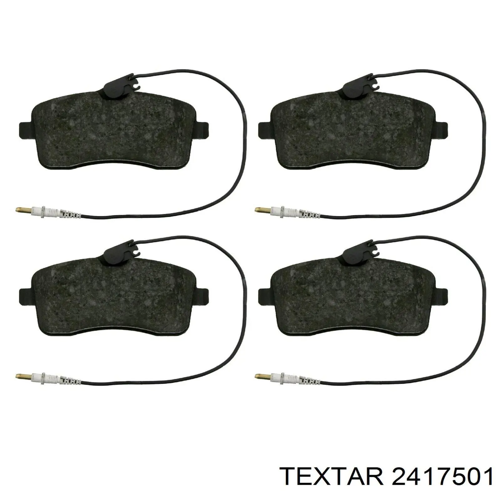 Pastillas de freno 2417501 Textar