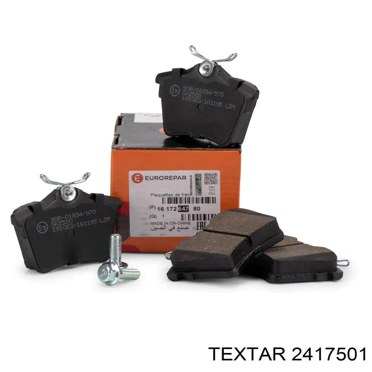 Comprar 2417501 Textar Pastillas delanteras de freno