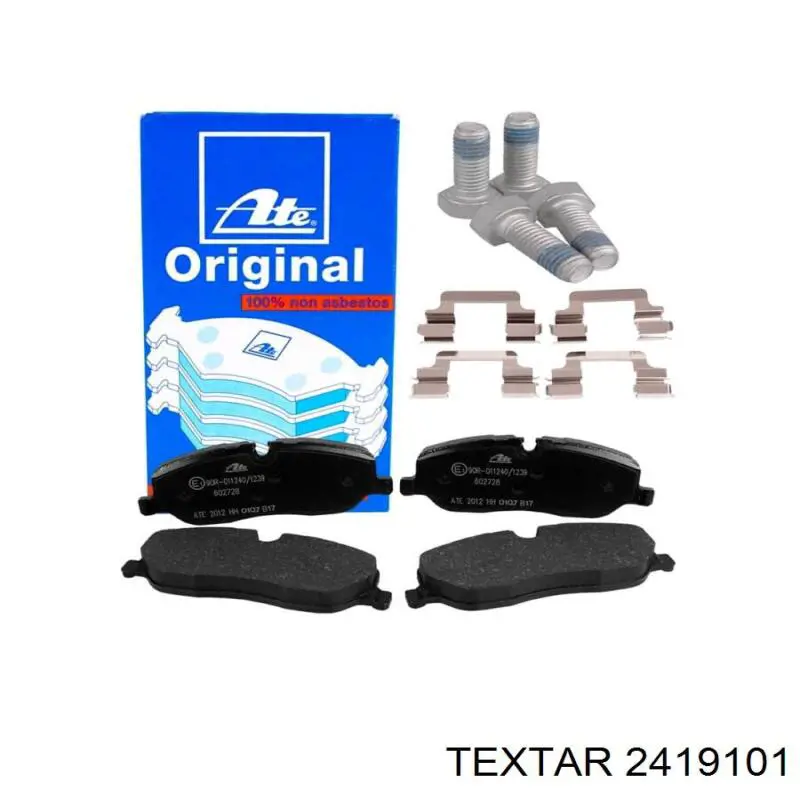 Comprar 2419101 Textar Pastillas delanteras de freno