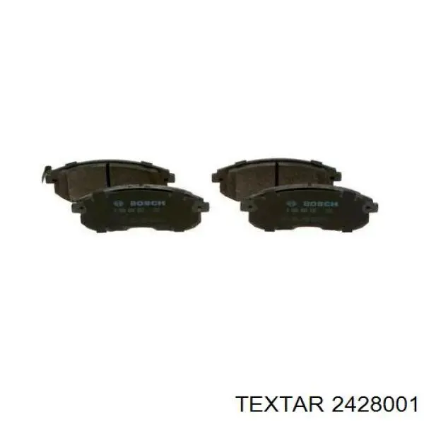Comprar 2428001 Textar Pastillas delanteras de freno