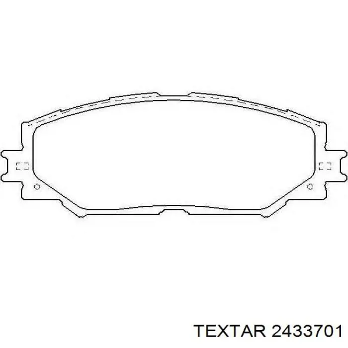 Comprar 2433701 Textar Pastillas delanteras de freno