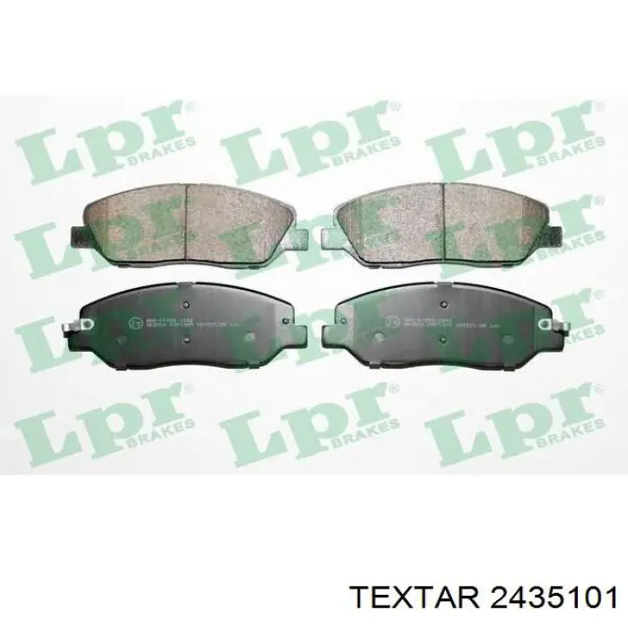 Comprar 2435101 Textar Pastillas delanteras de freno