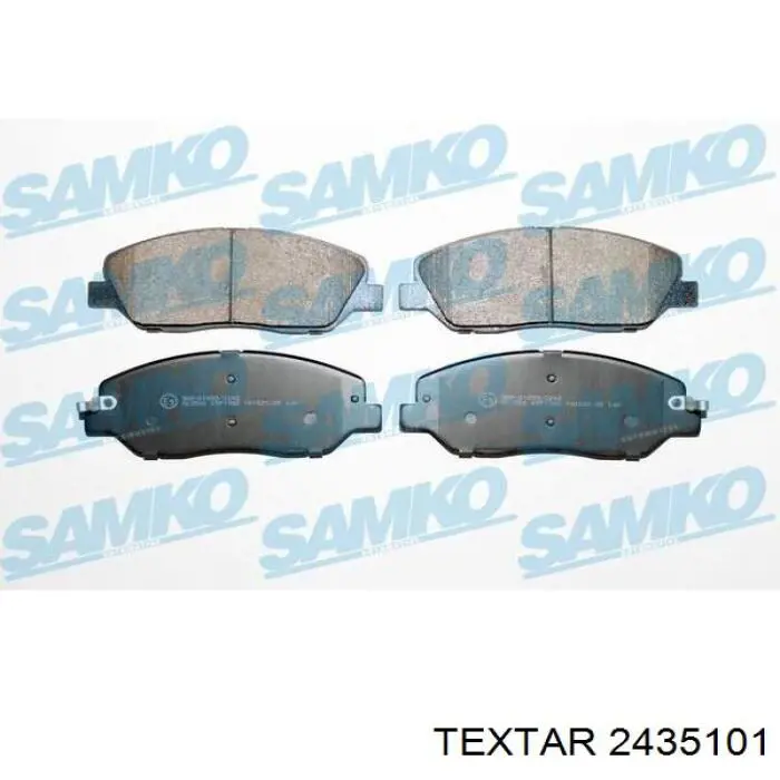 Pastillas freno delanteras Textar 2435101 precio, desde 31,38 EUR
