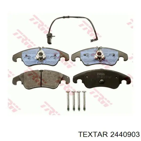 Comprar 2440903 Textar Pastillas delanteras de freno