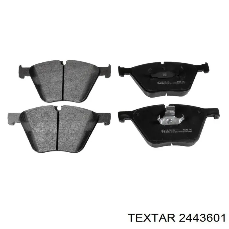 Comprar 2443601 Textar Pastillas delanteras de freno