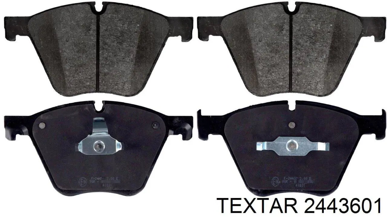Pastillas freno delanteras Textar 2443601 precio, desde 69,64 EUR