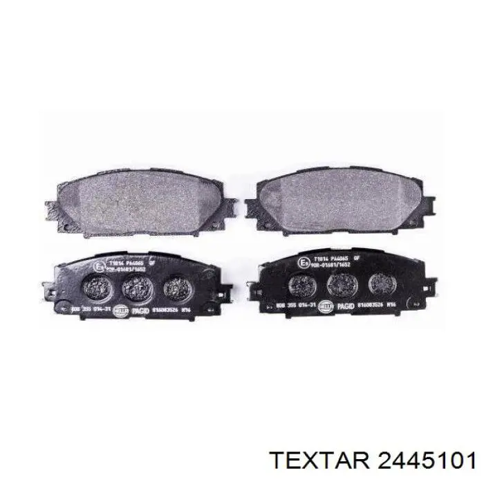 Pastillas freno delanteras Textar 2445101 precio, desde 27,96 EUR
