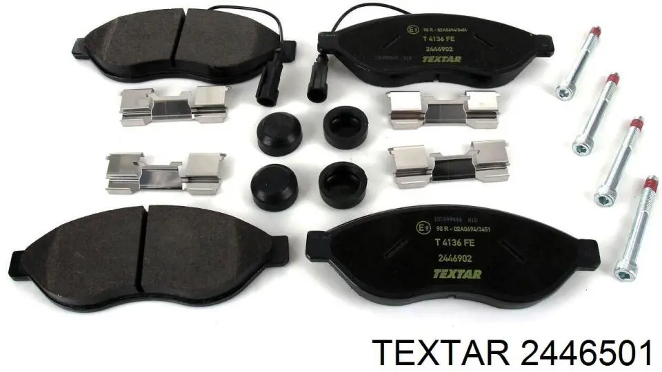 Pastillas traseras de freno Textar 2446501 precio, desde 24,03 EUR