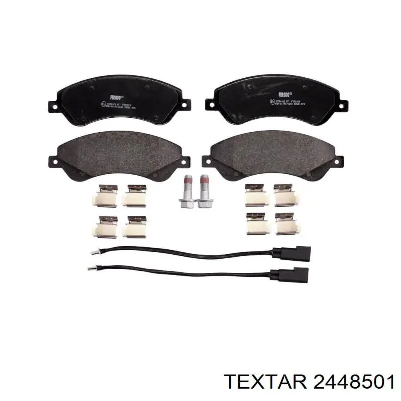 Pastillas de freno 2448501 Textar