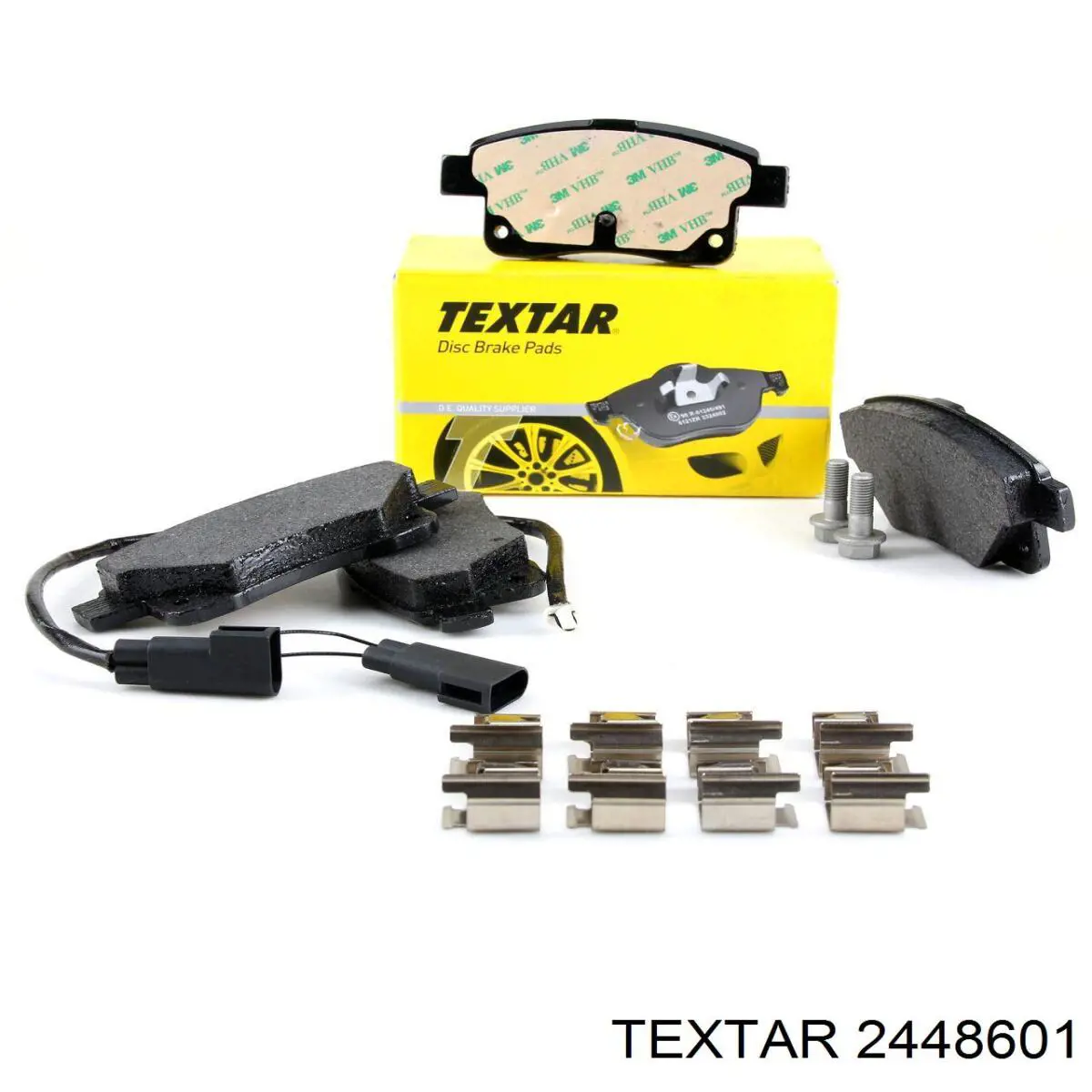 2448601 Textar pastillas de freno traseras