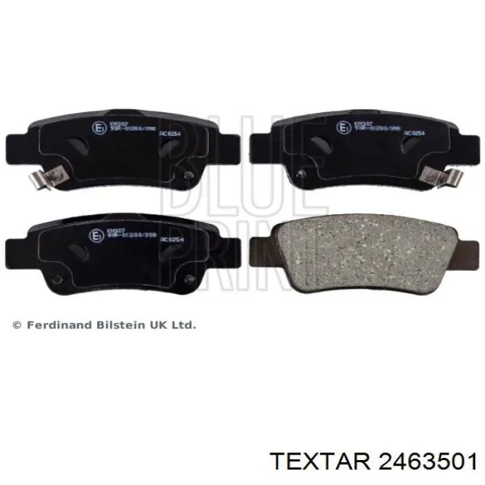 Comprar 2463501 Textar Pastillas de freno traseras