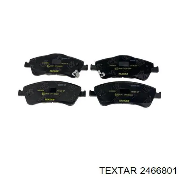 Pastillas freno delanteras Textar 2466801 precio, desde 33,02 EUR