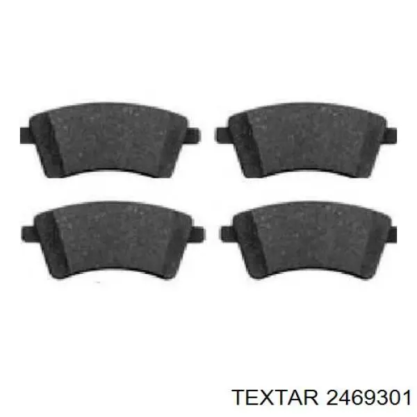 Comprar 2469301 Textar Pastillas delanteras de freno