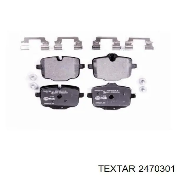 Comprar 2470301 Textar Pastillas de freno traseras