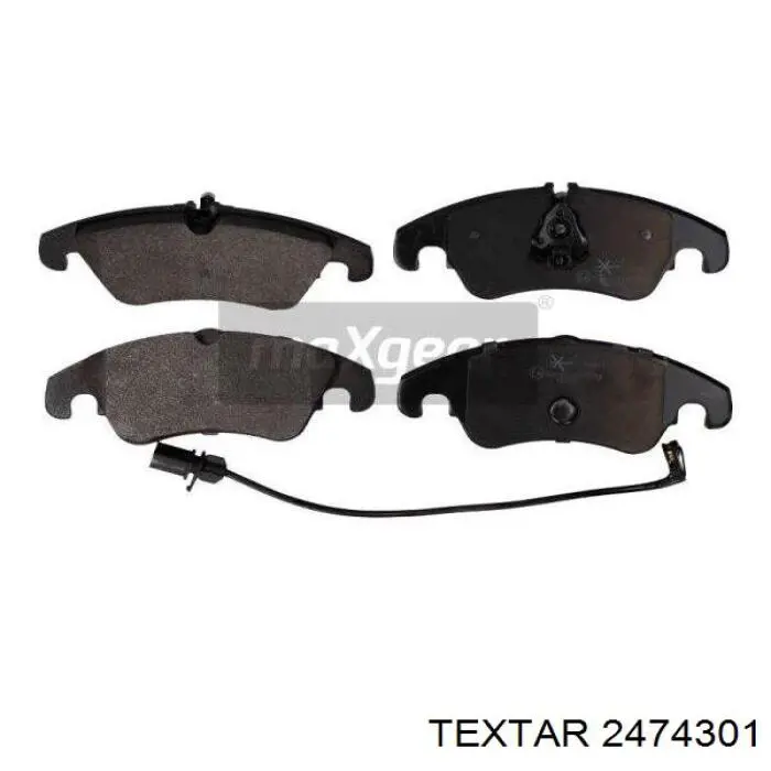 2474301 Textar Pastillas delanteras